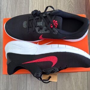 Nike Black and Pink Athletic Shoes